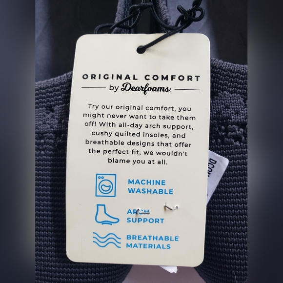 Dearfoams Women's Misty Fashion Casual Slip on - Ballet Flat with Breathability - Picture 3 of 10